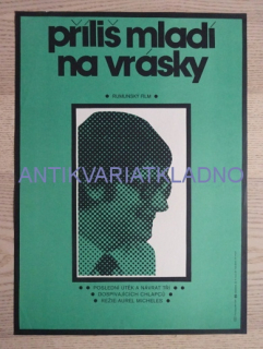 PŘÍLIŠ MLADÁ NA VRÁSKY, FILM RUM, R: MICHELES, PL: VACA, PLAKÁT 147