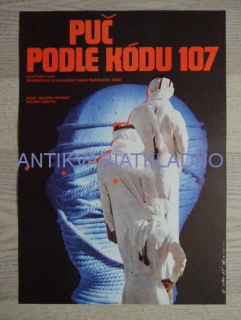 PUČ PODLE KÓDU 107, FILM SSSR, R: BZAROV, SABITOV, PL: ŠEVČÍK, PLAKÁT 157