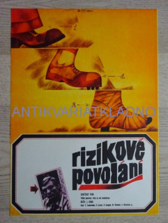 RIZIKOVÉ POVOLÁNÍ, FILM SSSR, R: SEGEL, PL: UNGRÁD, PLAKÁT 166