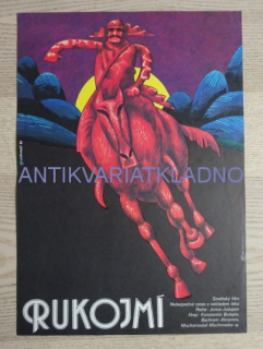 RUKOJMÍ, FILM SSSR, R: JUSUPOV, PL: HLAVATÝ, PLAKÁT 173