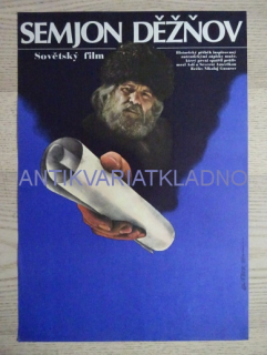 SEMJON DĚŽŇOV, FILM SSSR, R: GUSAROV, PL: WEBER, PLAKÁT 189