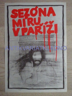 SEZÓNA MÍRU V PAŘÍŽI, FILM YU, R: GOLUBOVIĆ, PL: TOMÁNEK, PLAKÁT 193