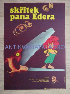 SKŘÍTEK PANA EDERA, FILM NSR, R: KÖNIG, PL: HEJZLAROVÁ, PLAKÁT 199