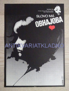SLOVO MÁ OBHAJOBA, FILM SSSR, R: ABDRAŠITOV, PLAKÁT 202