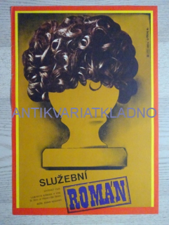 SLUŽEBNÍ ROMÁN, FILM SSSR, R: RJAZANOV, PL: DYRYNK, PLAKÁT 206