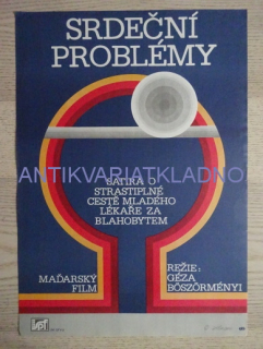 SRDEČNÍ PROBLÉMY, FILM HR, PL: AMTMANN, PLAKÁT 234
