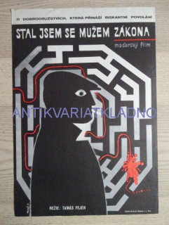 STAL JSEM SE MUŽEM ZÁKONA, FILM HR, PL: MRÁZEK, PLAKÁT 235