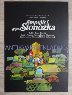 STEPUJÍCÍ STONOŽKA, FILM FR, R: GIRAULT, H: PERRIN, MIRMONT, MOREAU, GALABRU, PLAKÁT 241