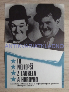 TO NEJLEPŠÍ Z LAURELA A HARDYHO, FILM USA, PL: HAMPL, PLAKÁT 305