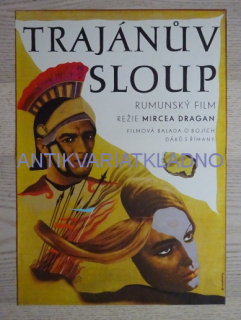 TRAJÁNŮV SLOUP, FILM RUM, R: DRAGAN, PL: VODRÁŽKOVÁ, PLAKÁT 310