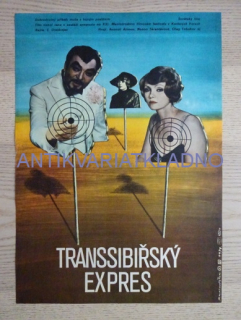 TRANSSIBIŘSKÝ EXPRES, FILM SSSR, R: URAZBAJEV, PLAKÁT 311