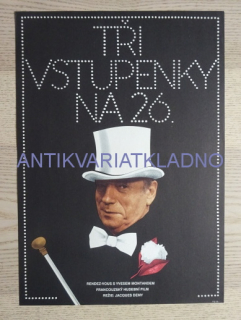 TŘI VSTUPENKY NA 26., FILM FR, R: DEMY, PLAKÁT 325