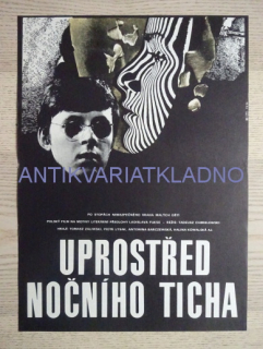 UPROSTŘED NOČNÍHO TICHA, FILM PL, R: CHMIELEWSKI, PLAKÁT 342