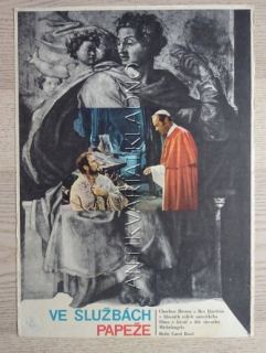 VE SLUŽBÁCH PAPEŽE, FILM USA, R: REED, H: HESTON, HARRISON, PL: VACA, PLAKÁT 367