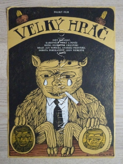 VELKÝ HRÁČ, FILM PL, R: CHECINSKI, PL: POŠ, PLAKÁT 379