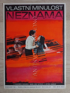 VLASTNÍ MINULOST NEZNÁMÁ, FILM FR, R: DRACH, H: LANOUX, NAT, PL: STÁRKOVÁ, PLAKÁT 392