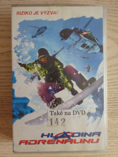 HLADINA ADRENALINU, VHS VIDEOKAZETA