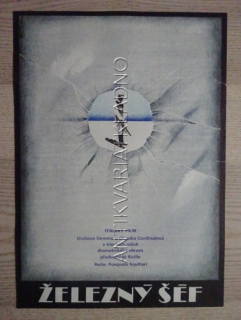 ŽELEZNÝ ŠÉF, FILM IT, R: SQUITIERI, H: GEMMA, CARDINAL, PLAKÁT 482
