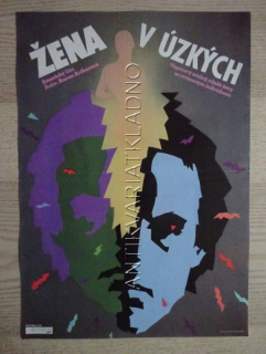 ŽENA V ÚZKÝCH, FILM USA, R: ARTHUR, PLAKÁT 484