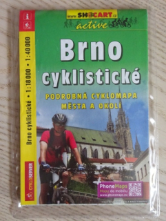 BRNO CYKLISTICKÉ, CYKLOMAPA, **an