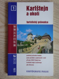 KARLŠTEJN A OKOLÍ, TURISTICKÝ PRŮVODCE, MÍSTOPIS, **an