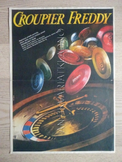 CROUPIER FREDDY, FILM ESP, R: DE HEREDIA, PL: MÍŠEK, PLAKÁT 540