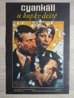 CYANKÁLI A KAPKY DEŠTĚ, FILM RUM, R: MARCUS, PL: PACÁK, PLAKÁT 542
