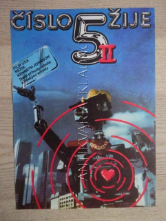 ČÍSLO 5 ŽIJE II, FILM USA, R: BADHAM, PL: JODAS, PLAKÁT 564