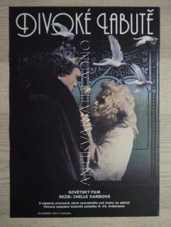 DIVOKÉ LABUTĚ, FILM SSSR, R: KARISOVÁ, PLAKÁT 586