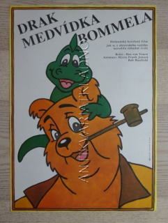 DRAK MEDVÍDKA BOMMELA, FILM HOLANDSKO, R: VAN VOORN, PLAKÁT 600