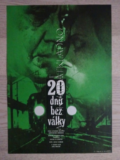 20 DNŮ BEZ VÁLKY, FILM SSSR, R: GERMAN, PL: ZIEGLER, PLAKÁT 609