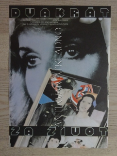 DVAKRÁT ZA ŽIVOT, FILM USA, R: YORKIN, H: HACKMAN, PLAKÁT 611