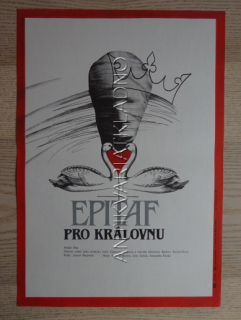 EPITAF PRO KRÁLOVNU, FILM PL, R: MAJEWSKI, PL: HEJZLAROVÁ, PLAKÁT 617