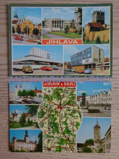 JIHLAVA, KRAJ VYSOČINA, 2 KUSY