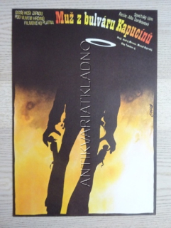 MUŽ Z BULVÁRU KAPUCÍNŮ, FILM SSSR, R: SURIKOVOVÁ, PL: VLACH, PLAKÁT 706