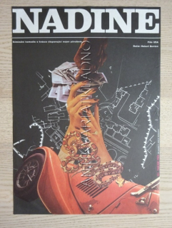 NADINE, FILM USA, R: BENTON, H: KIM BASINGER, JEFF BRIDGES, PL: THEISZ, PLAKÁT 721