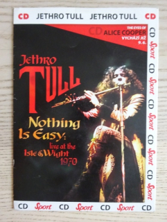 JETHRO TULL, NOTHING IS EASY, CD HUDBA