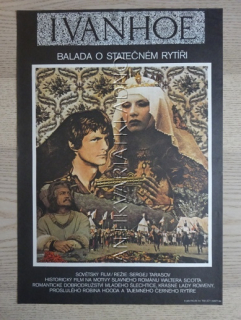 IVANHOE, FILM SSSR, R: TARASOV, PL: PACÁK, PLAKÁT 763