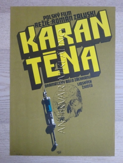 KARANTÉNA, FILM PL, R: ZALUSKI, PL: MEISNER, PLAKÁT 803