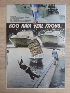 KDO NÁM VZAL ŠROUB?, FILM ŠVÉDSKO, R: IVEBERG, PL: GRYGAR, PLAKÁT 814