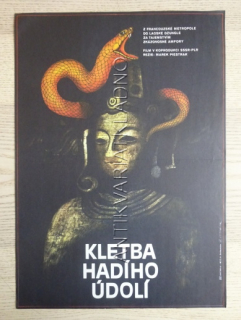 KLETBA HADÍHO ÚDOLÍ, FILM FR, R: PIESTRAK, PL: TOMÁNEK, PLAKÁT 821