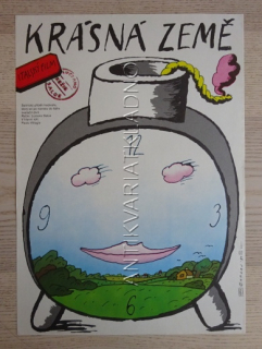 KRÁSNÁ ZEMĚ, FILM IT, R: SALCE, H: VILLAGIO, PL: NAGAJ, PLAKÁT 850