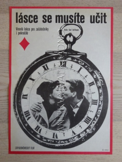 LÁSCE SE MUSÍTE UČIT, FILM SRN, R: HOFFMANN, PL: KROUZ, PLAKÁT 860