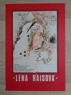 LENA RAISOVÁ, FILM NSR, R: RISCHERT, PL: PACÁK, PLAKÁT 870