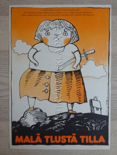 MALÁ TLUSTÁ TILLA, FILM NDR, R: BERGMANN, PL: NEKOLOVÁ, PL: FIXL, PLAKÁT 898