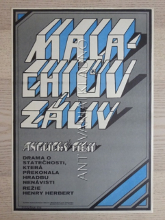 MALACHIŮV ZÁLIV, FILM GB, R: HERBERT, PL: SLÁDEK, PLAKÁT 901