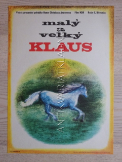 MALÝ A VELKÝ KLAUS, FILM NDR, R: BLEIWEISS, PL: SVOBODOVÁ, PLAKÁT 906