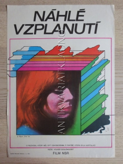 NÁHLÉ VZPLANUTÍ, FILM NSR, R: SCHLONDORFF, PLAKÁT 920