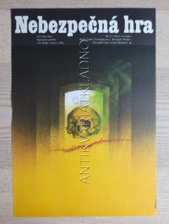 NEBEZPEČNÁ HRA, FILM SSSR, R: GEORGIJEV, PL: JISKRA, PLAKÁT 930