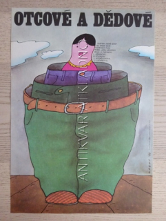 OTCOVÉ A DĚDOVÉ, FILM SSSR, R: JEGOROV, PL: NAGAJ, PLAKÁT 991